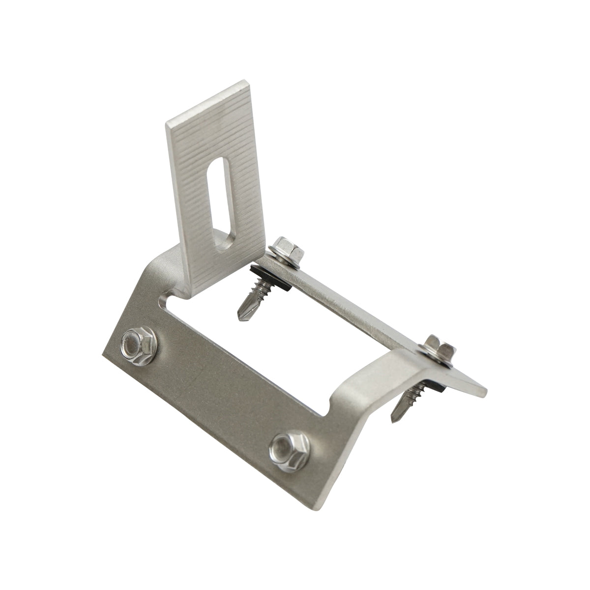 Support for mounting photovoltaic solar panels on sheet metal roofs Breckner Germany